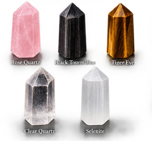 Healing Crystals Points & Obelisks